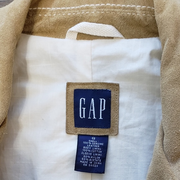 GAP Leather Jacket - Picture 6 of 8